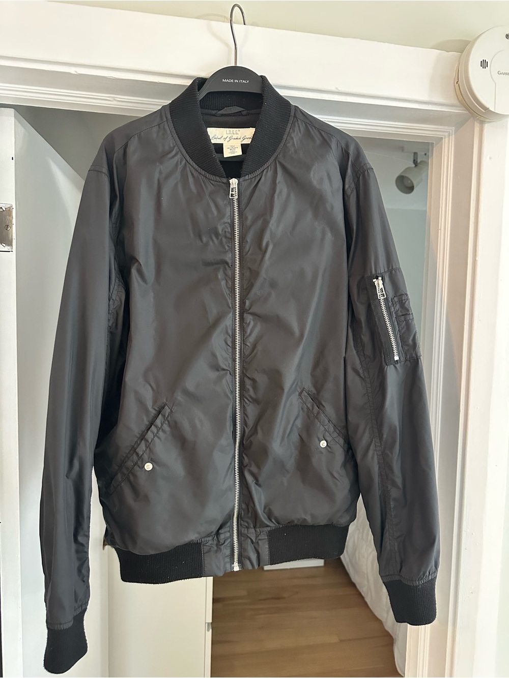 H&M Black Bomber Jacket
